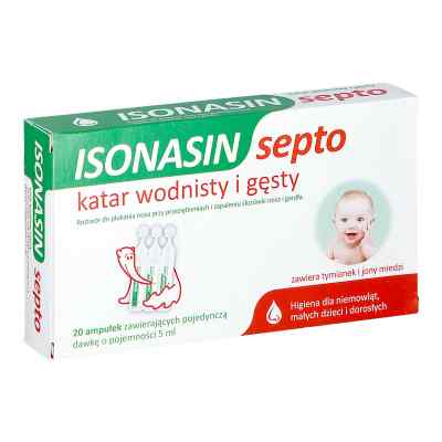 Isonasin SEPTO katar wodnisty i gęsty 20  od GIFRER BARBEZAT PZN 08302885