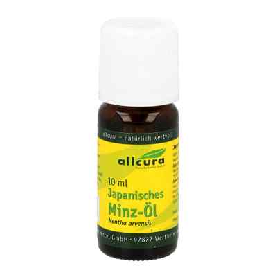 Japanisches Minzoel aetherisch 10 ml od allcura Naturheilmittel GmbH PZN 00468401