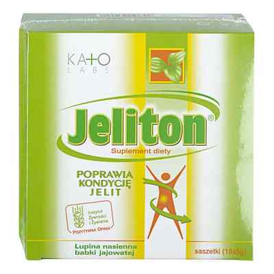 Jeliton łupina nasienna Babki jajowatej saszetki 18  od KATO LABS SP. Z O.O. PZN 08305176