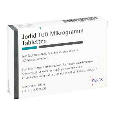 Jodid 100 tabletki 100 szt. od Merck Healthcare Germany GmbH PZN 02545005