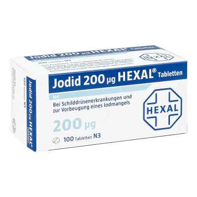 Jodid 200 µg HEXAL tabletki z jodem 100 szt. od Hexal AG PZN 03105998