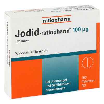 Jodid ratiopharm 100 µg tabletki 100 szt. od ratiopharm GmbH PZN 04619156