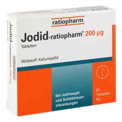 Jodid ratiopharm 200 ug tabletki 50 szt. od ratiopharm GmbH PZN 04620001