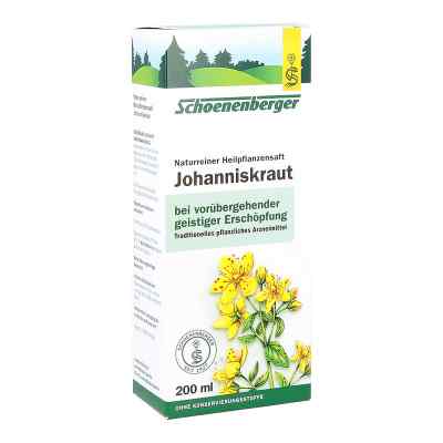 Johanniskraut Saft Schoenenberger 200 ml od SALUS Pharma GmbH PZN 00692162