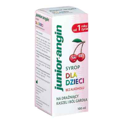 Junior-angin Syrop dla dzieci syrop 100 ml od MPC INTERNATIONAL S.A. PZN 08302880