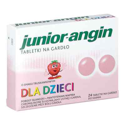 Junior-angin tabletki 24 od KLOSTERFRAU BERLIN GMBH PZN 08302856