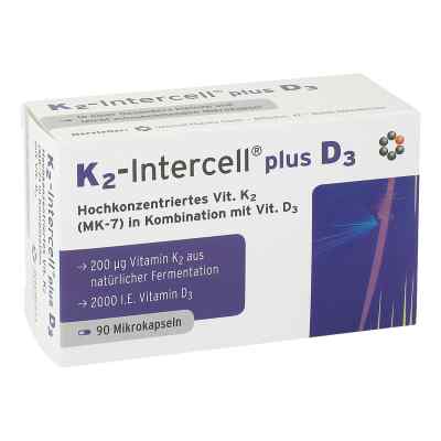 K2 Intercell plus D3 kapsułki 90 szt. od INTERCELL-Pharma GmbH PZN 13720291