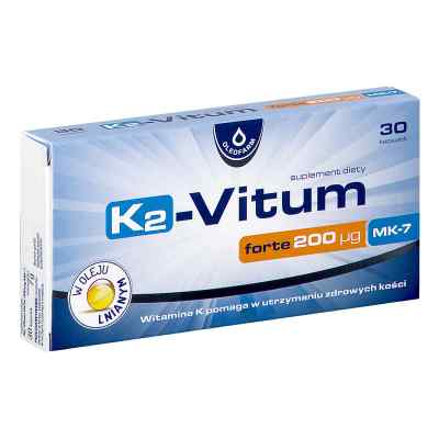 K2-Vitum Forte 200 ug MK7 kapsułki