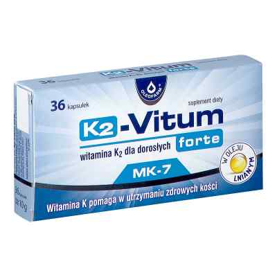 K2 Vitum forte kapsułki 36  od OLEOFARM SP. Z O.O. PZN 08302118