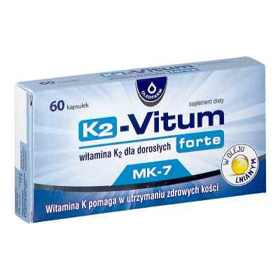 K2-Vitum forte kapsułki 60  od OLEOFARM SP. Z O.O. PZN 08302119