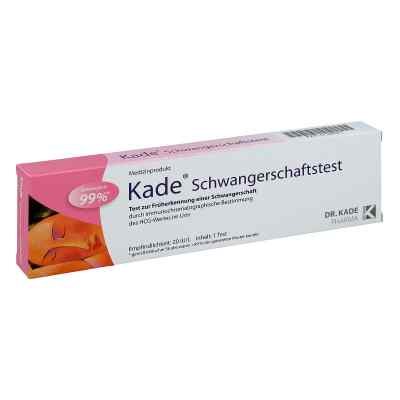 Kade test ciążowy 1 szt. od DR. KADE Pharmazeutische Fabrik PZN 01328317