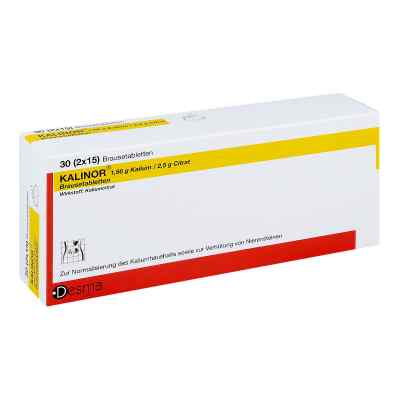 Kalinor tabletki musujące 2X15 szt. od DESMA GmbH PZN 02135106