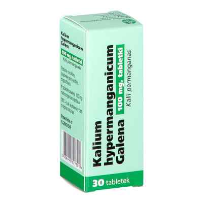 Kalium hypermanganicum Galena tabletki 100 mg 30  od FARMACEUTYCZNA SPÓŁDZIELNIA PRACY 