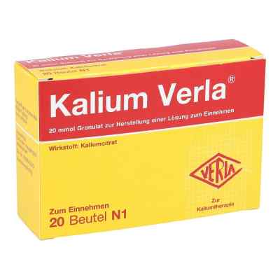 Kalium Verla Granulat saszetki 20 szt. od Verla-Pharm Arzneimittel GmbH &  PZN 07712867