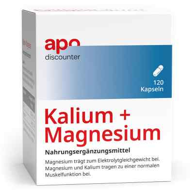 Kalium+magnesium kapsułki 120 szt. od apo.com Group GmbH PZN 17174419