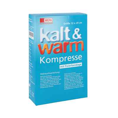Kalt-warm Kompresse 12x29cm mit Fixierband 1 szt. od WEPA Apothekenbedarf GmbH & Co K PZN 01821242