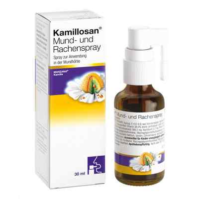 Kamillosan Mund- und Rachenspray 30 ml od MEDA Pharma GmbH & Co.KG PZN 05973405