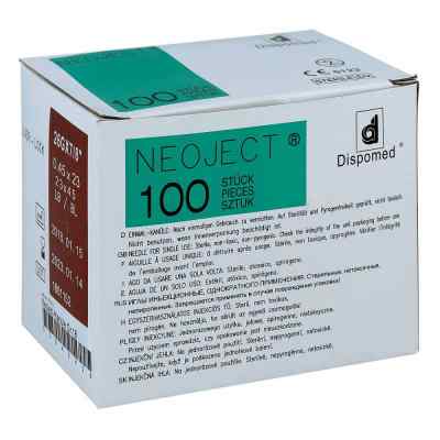 Kanuelen Einmal Neoject Gr.18 0,45x23mm 100 szt. od Brinkmann Medical ein Unternehmen der Dr. Junghans PZN 03640438