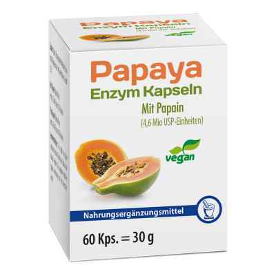 Kapsułki enzymatyczne z papai 60 szt. od Pharma Peter GmbH PZN 01232600