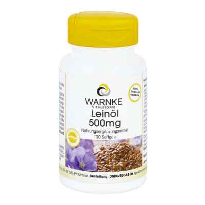 Kapsułki oleju lnianego 500 mg