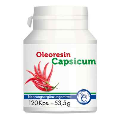 Kapsułki z oleoresyną Capsicum 120 szt. od Pharma Peter GmbH PZN 06106774