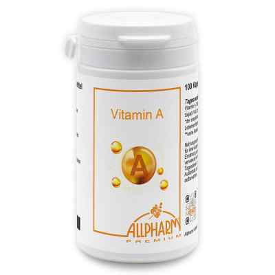 Kapsułki z witaminą A 100 szt. od ALLPHARM Vertriebs GmbH PZN 03561957