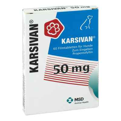 Karsivan, tabletki dla psów 50 mg 60 szt. od Intervet Deutschland GmbH PZN 03069995
