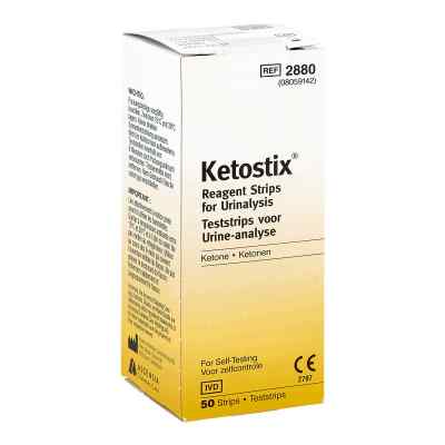 Ketostix Teststreifen 50 szt. od 1001 Artikel Medical GmbH PZN 14413970