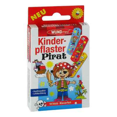 Kinderpflaster Pirat 10 szt. od Axisis GmbH PZN 09720807