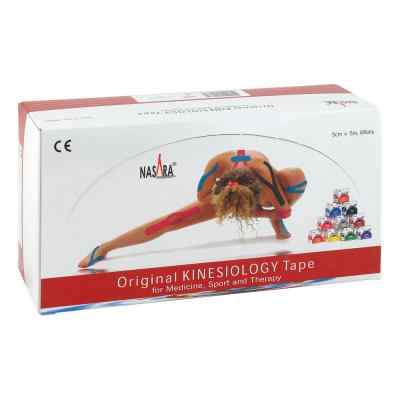 Kinesiologie Tape 5cmx5m rot 1 szt. od Römer-Pharma GmbH PZN 09494305