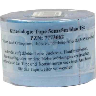 Kinesiologie Tape 5x5cm blau 1 szt. od Römer-Pharma GmbH PZN 07773662