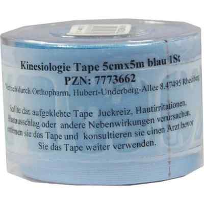 Kinesiologie Tape 5x5cm blau