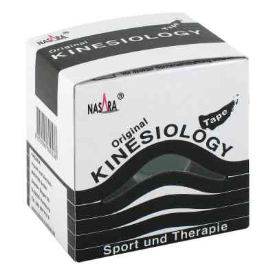 Kinesiotape Nasara 5cmx5m schwarz 1 szt. od Mikros GmbH PZN 01164554