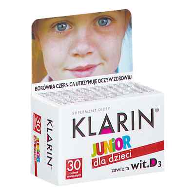 Klarin JUNIOR od 6 roku życia tabletki powlekane 30  od  PZN 08304438