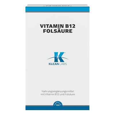 Klean Labs Kapsułki z witaminą B12 i kwasem foliowym 100 szt. od Supplementa GmbH PZN 09745440