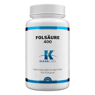 Klean Labs Kwas foliowy 400 mcg kapsułki