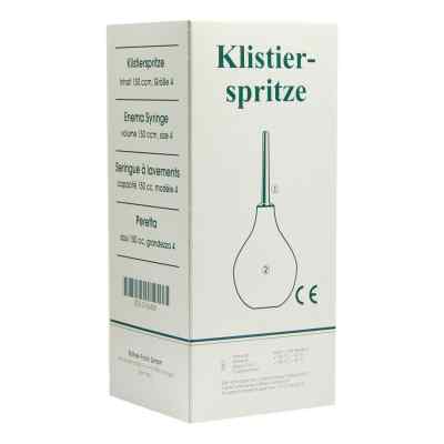 Klistierspritze Gr.4 birnf. m.Kan. 150 g 1 szt. od Büttner-Frank GmbH PZN 03186488