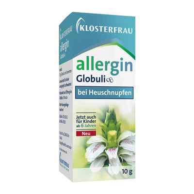 Klosterfrau Allergin Globuli 10 g od MCM KLOSTERFRAU Vertr. GmbH PZN 04629775