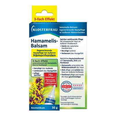 Klosterfrau Hamamelis-balsam 30 g od MCM KLOSTERFRAU Vertr. GmbH PZN 16894554