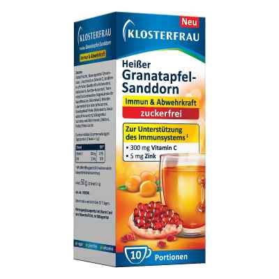 Klosterfrau Heißer Granatapfel Sanddorn Zuckerfrei 10X5 g od MCM KLOSTERFRAU Vertr. GmbH PZN 17947229