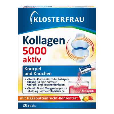 Klosterfrau Kollagen 5000 granulat z kolagenem saszetki