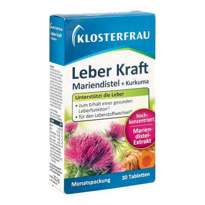Klosterfrau Leber Kraft Tabletten 30 szt. od MCM KLOSTERFRAU Vertr. GmbH PZN 14819442