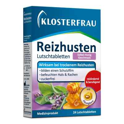 Klosterfrau Lutschtabletki na kaszel z szałwią i miodem