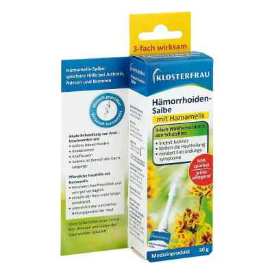 Klosterfrau maść na hemoiroidy 30 g od MCM KLOSTERFRAU Vertr. GmbH PZN 10027158