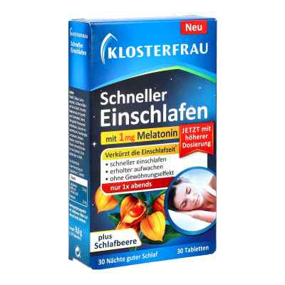 Klosterfrau Schneller Einschlafen Tabletten 30 szt. od MCM KLOSTERFRAU Vertr. GmbH PZN 17857408