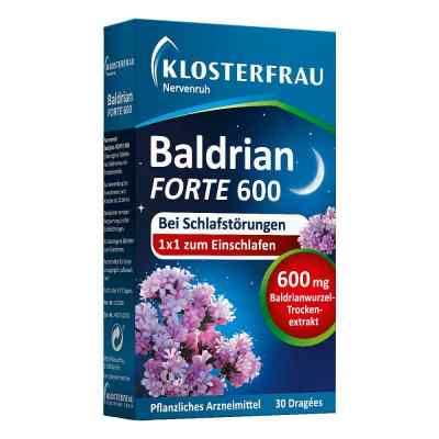 Klosterfrau waleriana forte 600 tabletki powlekane 30 szt. od MCM KLOSTERFRAU Vertr. GmbH PZN 04787729