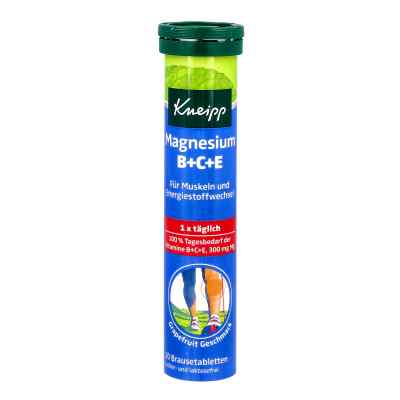 Kneipp Magnesium B+C+E tabletki musujące 20 szt. od Kneipp GmbH PZN 02565930