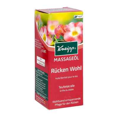 Kneipp Massageoel Ruecken Wohl 100 ml od Kneipp GmbH PZN 09775760