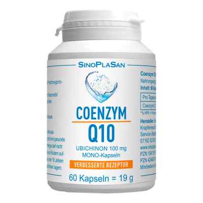 Koenzym Q10 Ubichinon Mono-kapsułki 100 mg