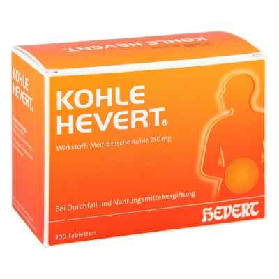 Kohle Hevert tabletki węglowe 300 szt. od Hevert Arzneimittel GmbH & Co. K PZN 03477398